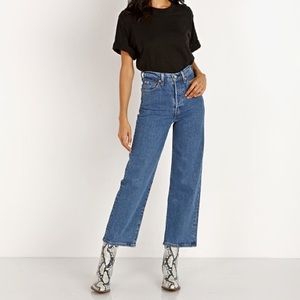 ⭐️ Levi’s ribcage straight jean in Georgie